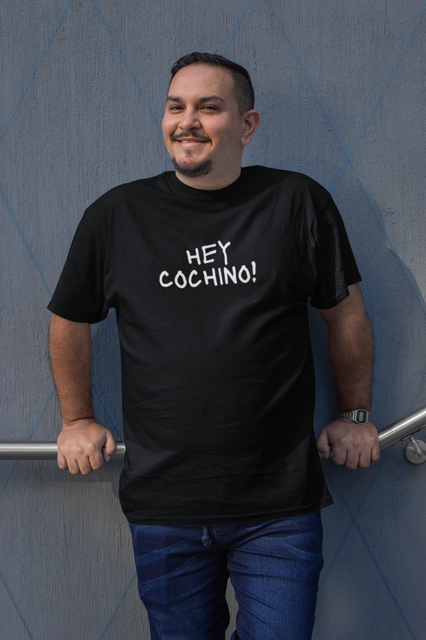 1 Hey Cochino - Hilarious Obnoxious Men's Shirt!