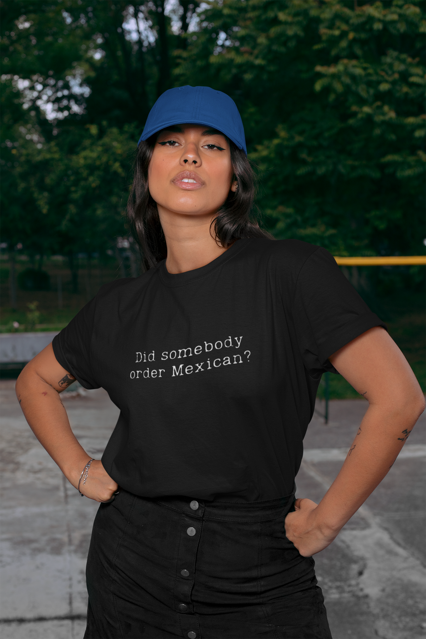 Women - Did Somebody Order Mexican? - Obnoxious Apparel - Funny Offensive Shirts
