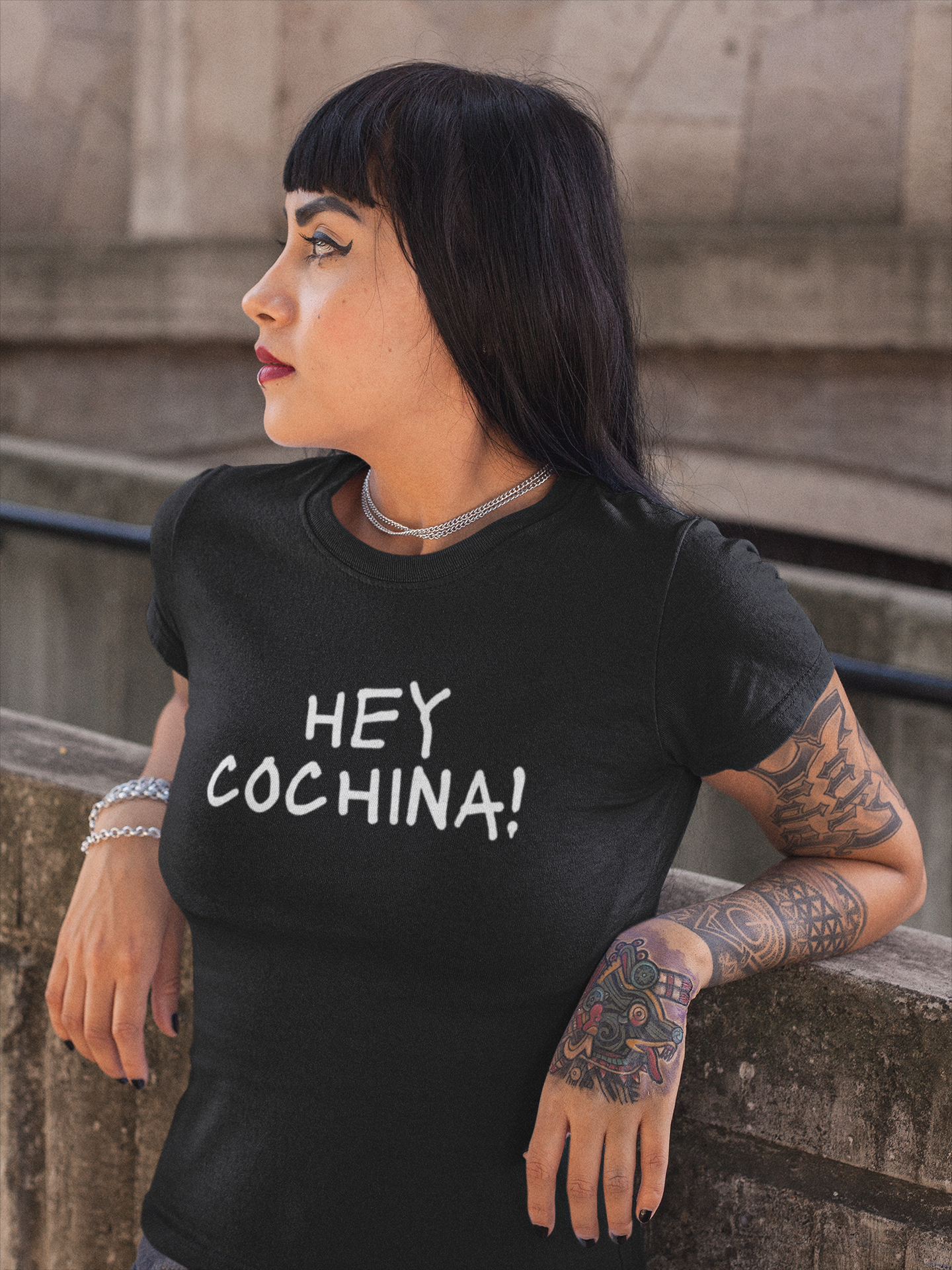 Women Hey Cochina - Obnoxious Apparel - Funny Offensive Shirts