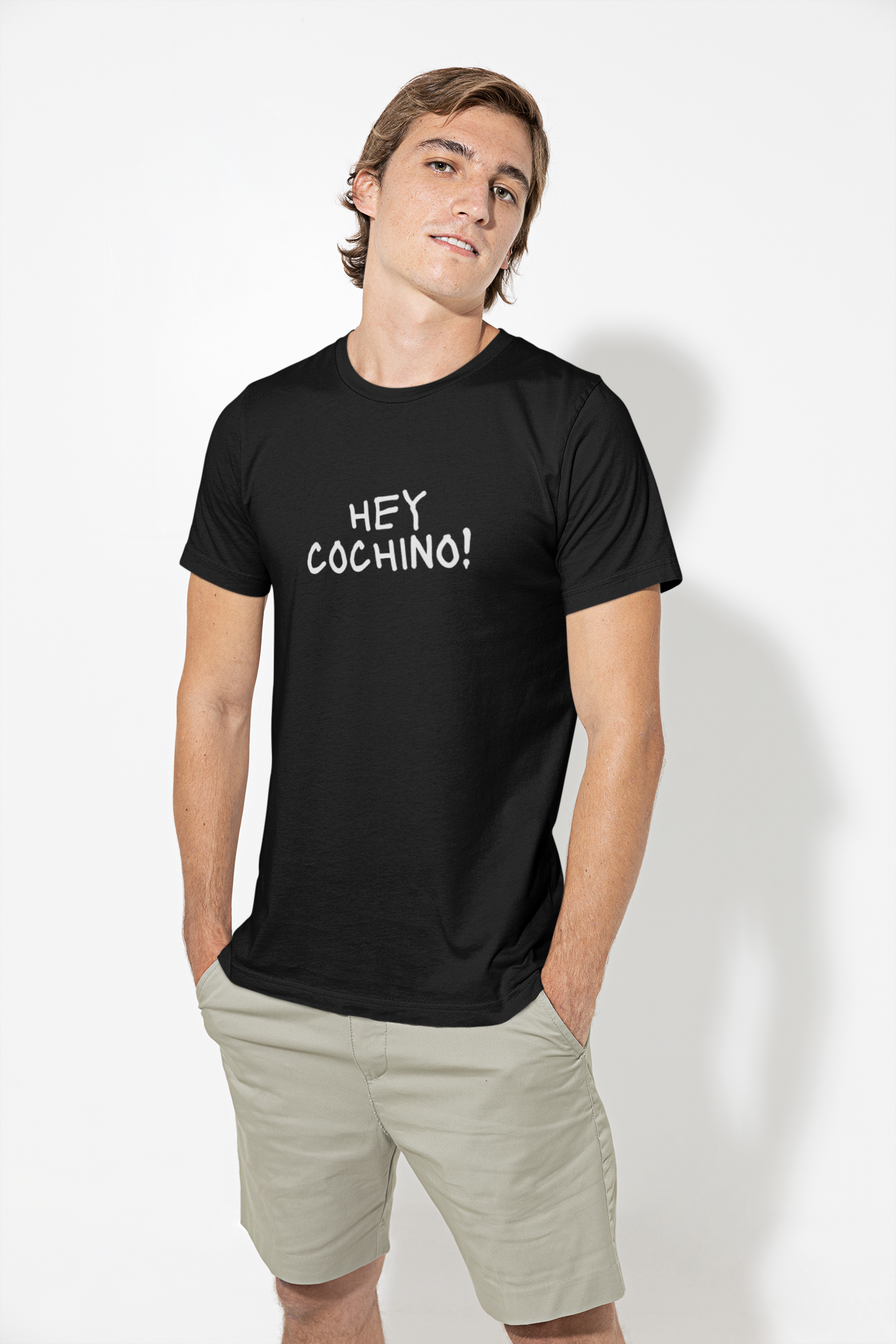 1 Hey Cochino - Hilarious Obnoxious Men's Shirt!
