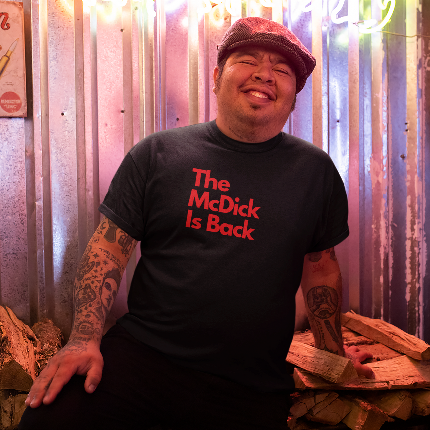 1 The McDick is Back! Obnoxious Apparel - Funny Offensive Shirts for Men