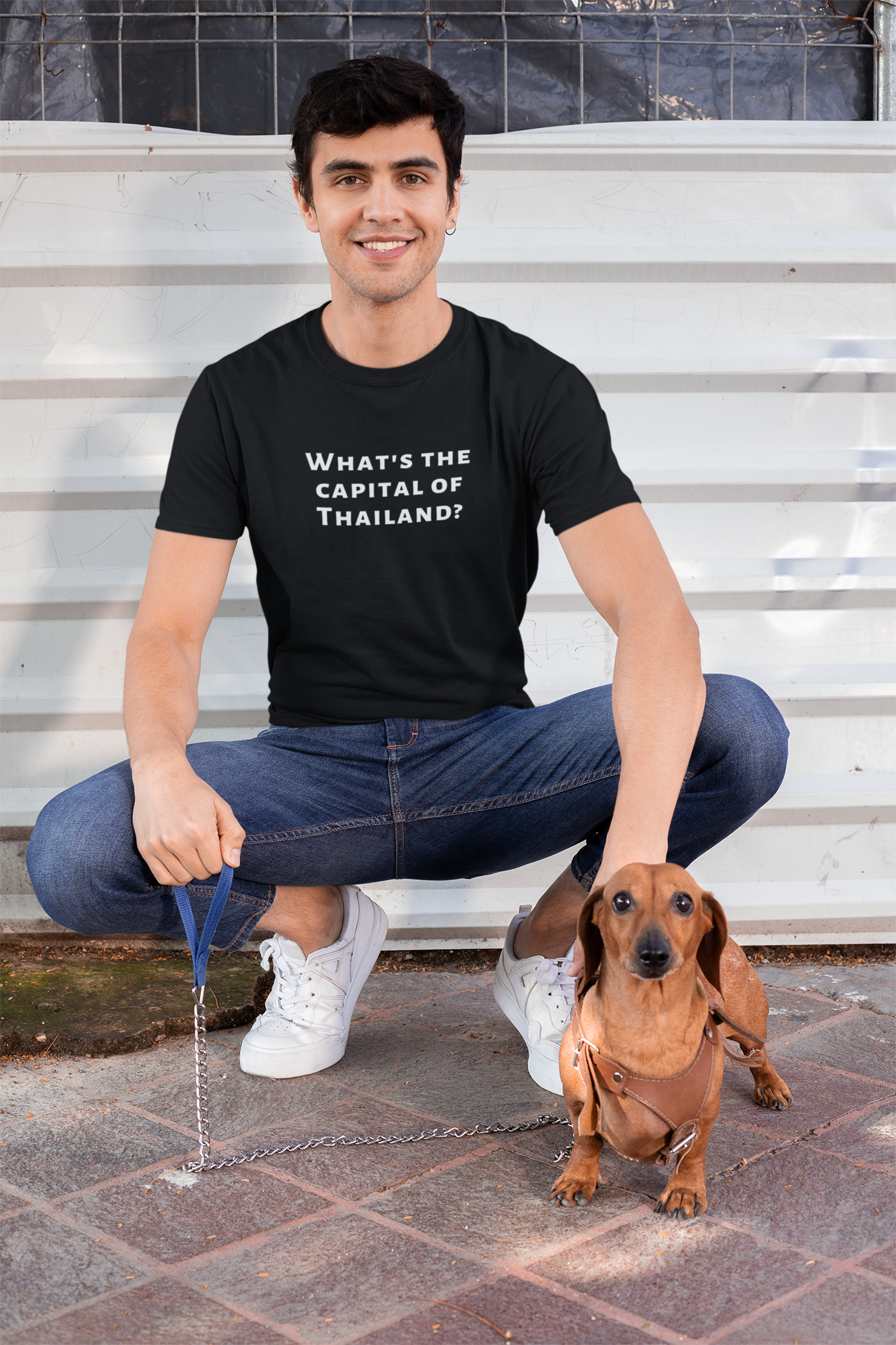 1 What's the Capital of Thailand? Obnoxious Apparel - Funny Offensive Shirts for Men