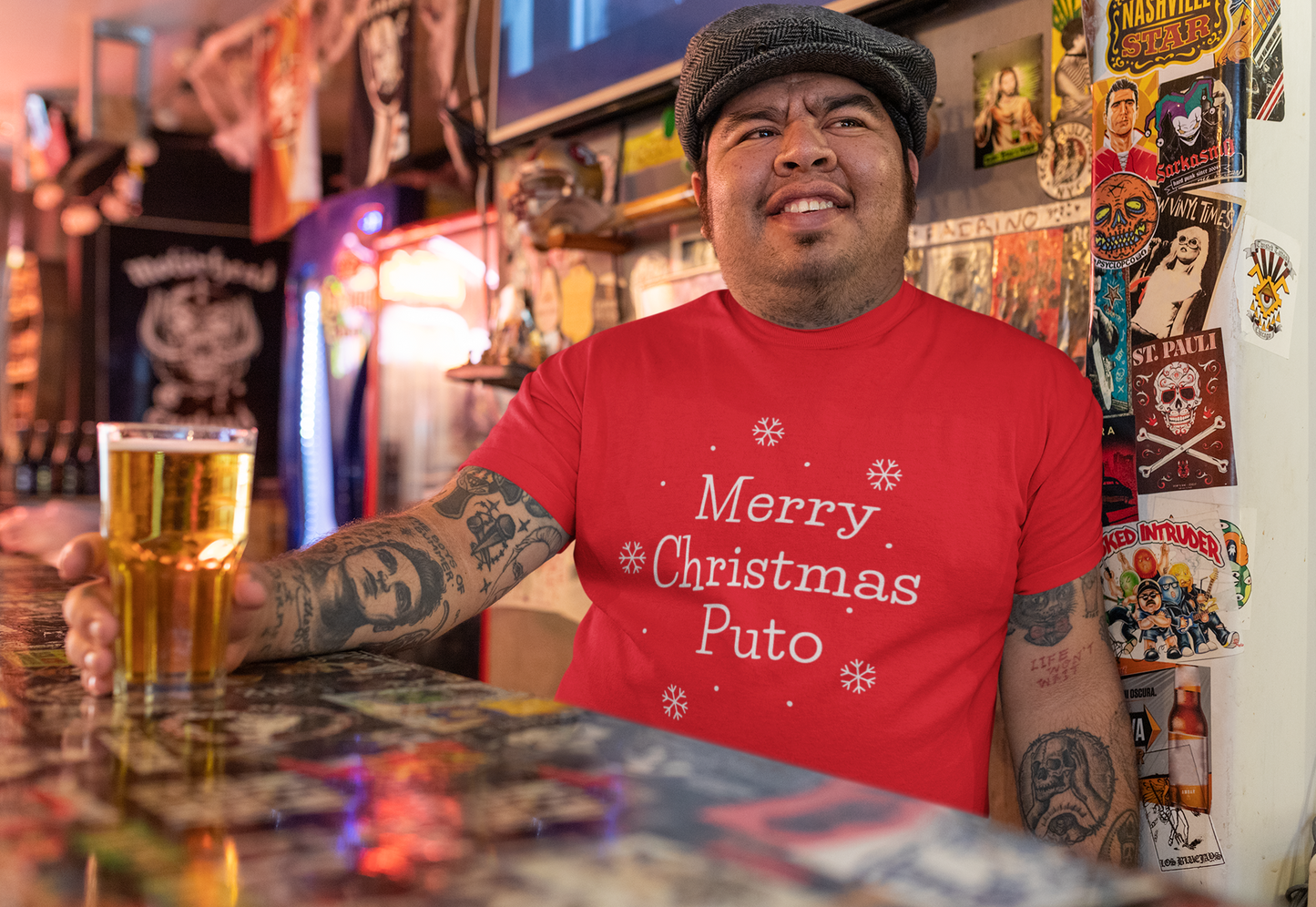Merry Christmas Puto - Obnoxious Funny Holiday Shirt for Men Husband Dad