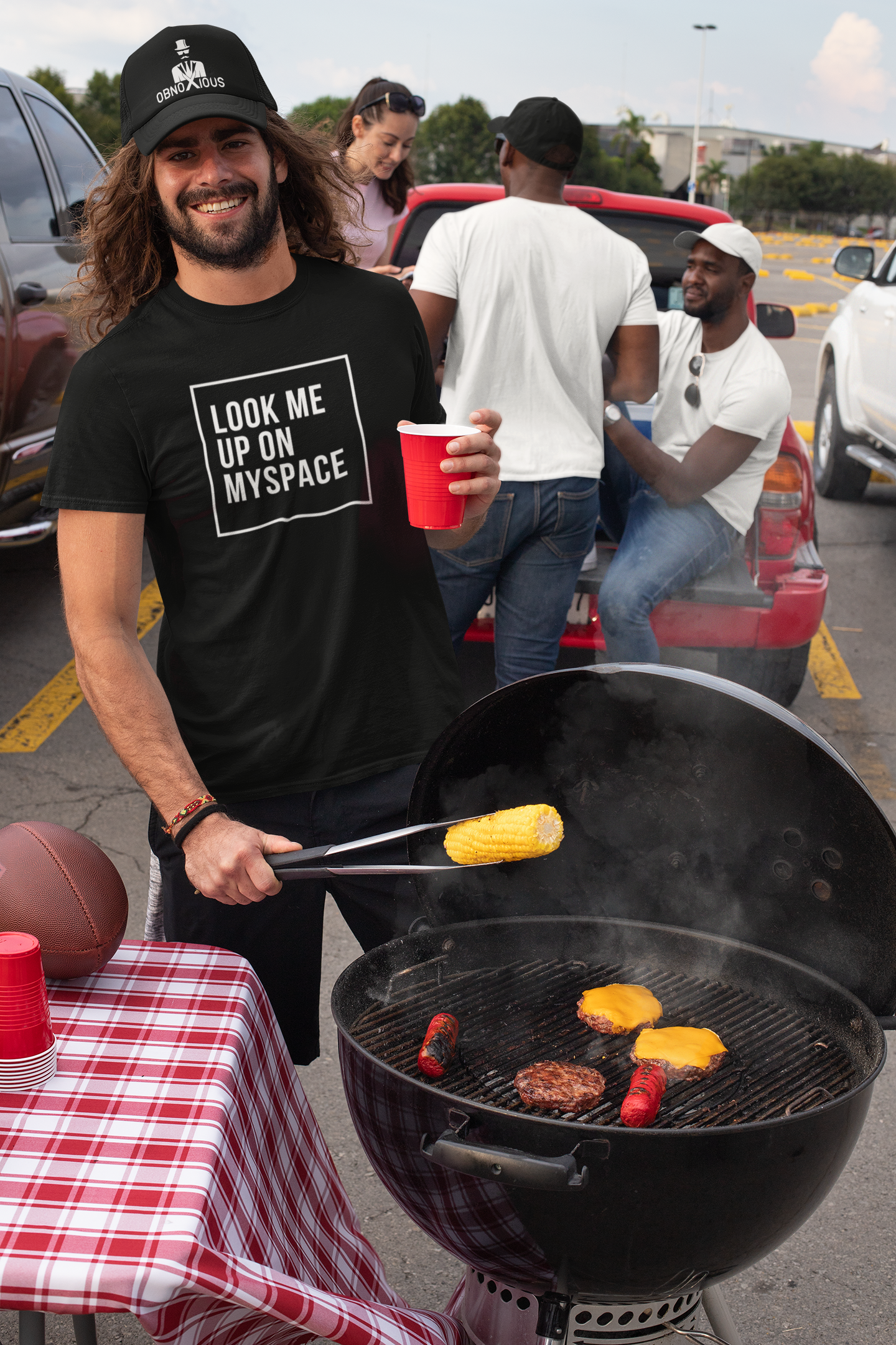 LOOK ME UP ON MYSPACE -  Obnoxious Apparel - Funny Offensive Shirts for Men